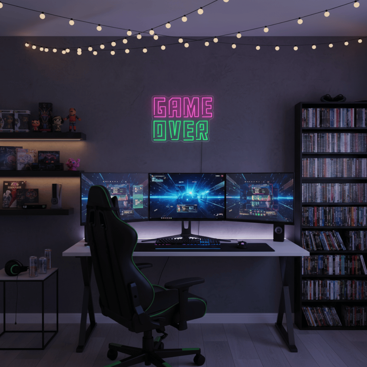 Game Over neon sign 50 x 37,7 cm