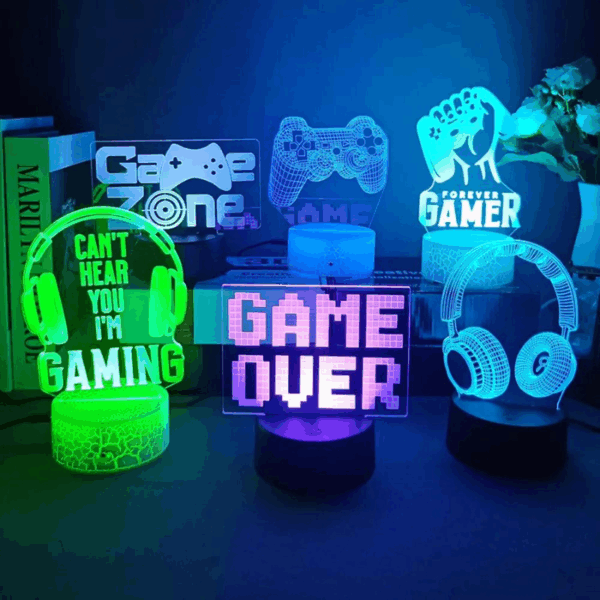 Graphic acrylic plate for LED base
